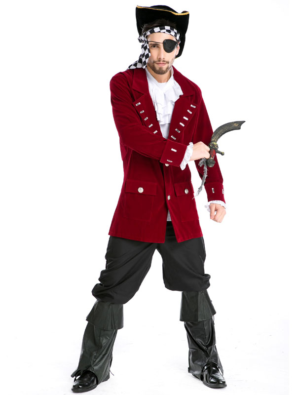 Pirates Captain Cosplay Costume