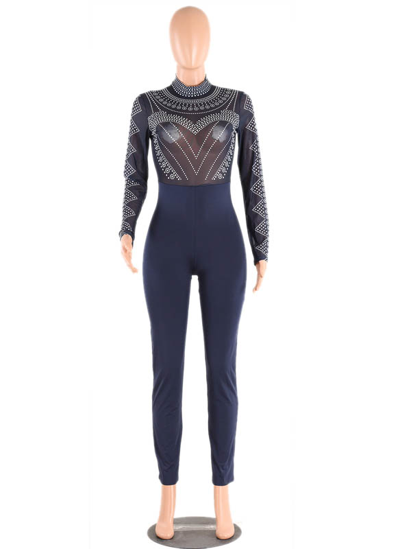 Sexy Women See Through Jumpsuit