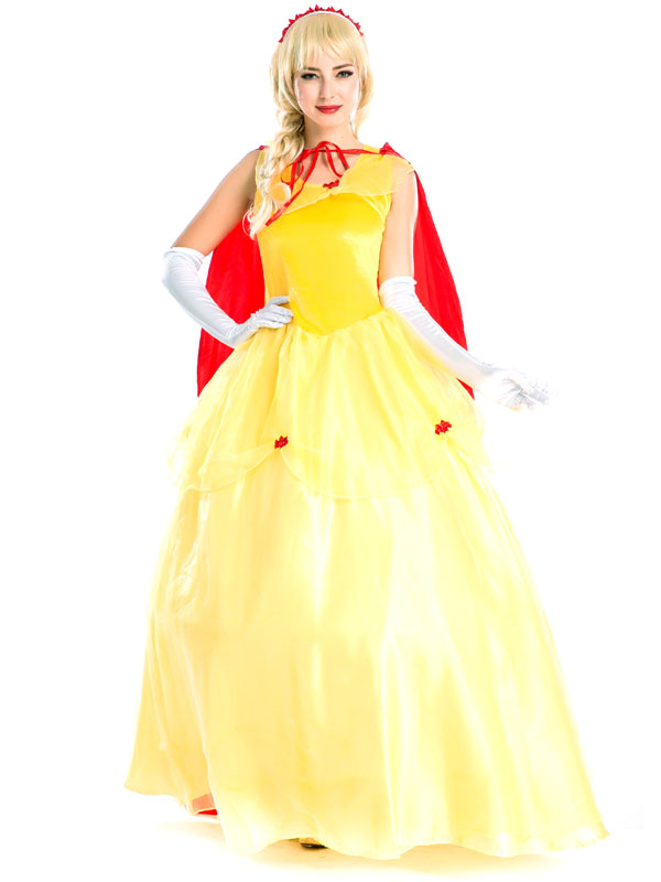 Yellow Deluxe Woman Costume