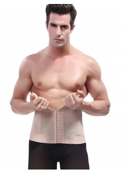 Apricot Underbust Shapewear For Men