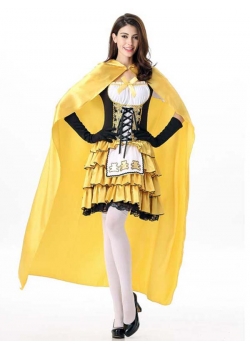 Elegant Goldilocks Princesse Costume