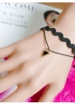 Fashion Black Geometrical Bracelet