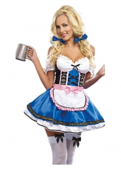 Fashion Women Beer Girl Costume