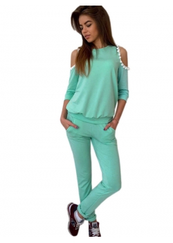 Light Green Women Casual Overalls