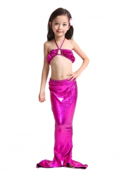 Rose Mermaid Kids Beauty Swimwear