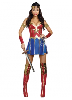 Sexy Woman Super Hero Custume