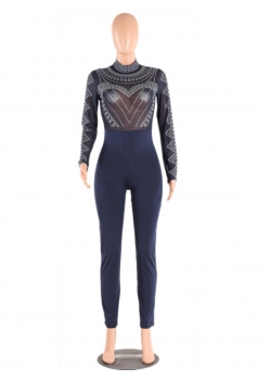 Sexy Women See Through Jumpsuit