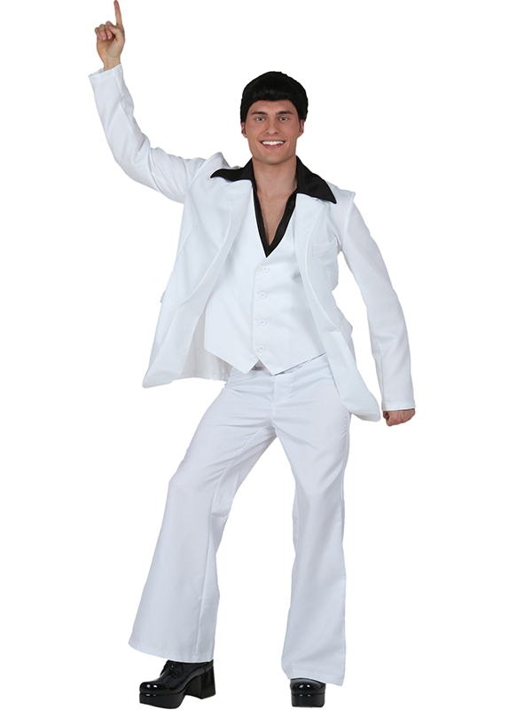 Men Halloween Ghost Groom Costume