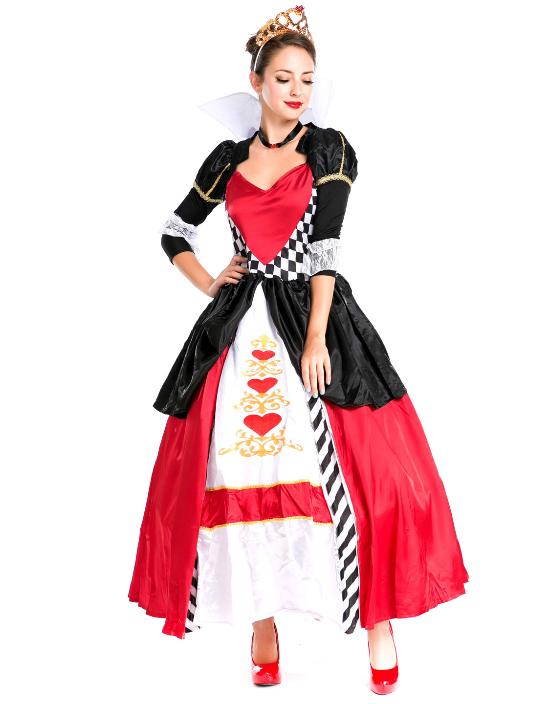 Sexy Queen Of Heart Halloween Costume