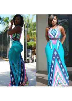 Fashion Women Maxi Bohemian Sandy Dress