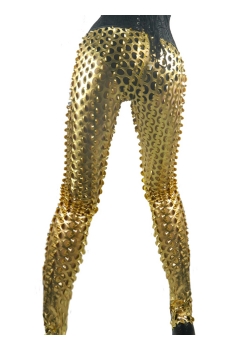 Metallic Rocker Leggings