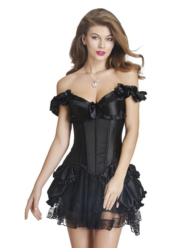 Elegant Women Lady Fashion Corset Dress