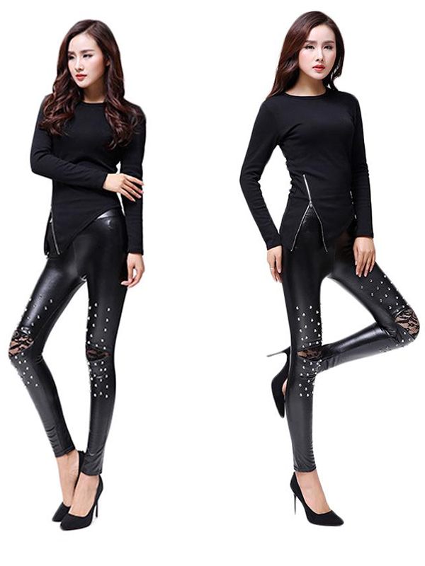 Fashion Vinyl Leggings