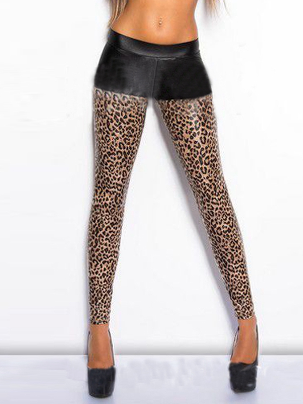 Fashion Women Leopard Leggings