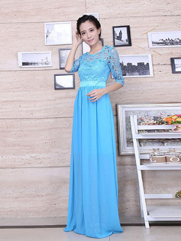 Sexy Lace Maxi Dress
