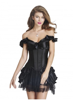 Elegant Women Lady Fashion Corset Dress