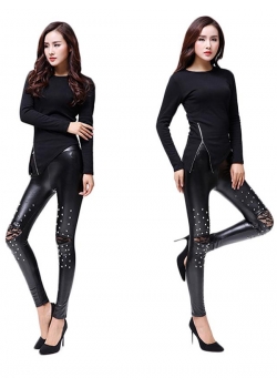 Fashion Vinyl Leggings