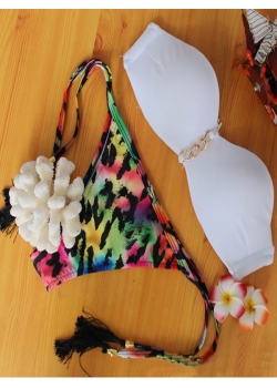 Sexy Women Bikini with Tassels