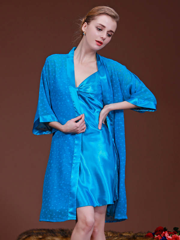 Elegant Hot Sexy 2 Pcs Night Gown