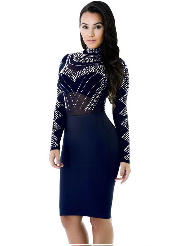 Women Bandage Bodycon Dress