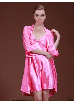 Elegant Hot Sexy 2 Pcs Night Gown