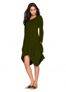 Fashion Women Loose Casual Dress