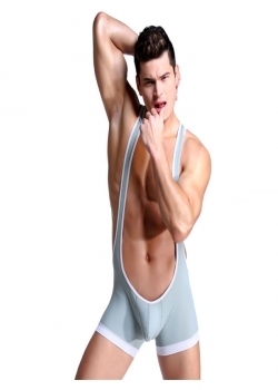 Sexy Men Jockstrap Bodysuit