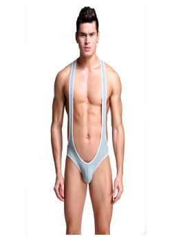 Sexy Mens Jockstrap Backless Bodysuit