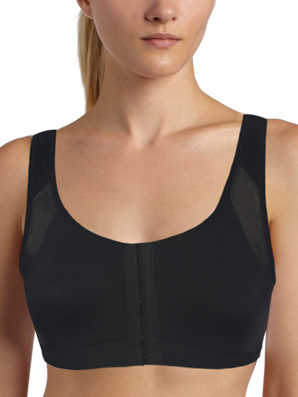 Fashion Black Woman Sport Bra