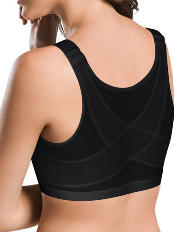 Fashion Black Woman Sport Bra