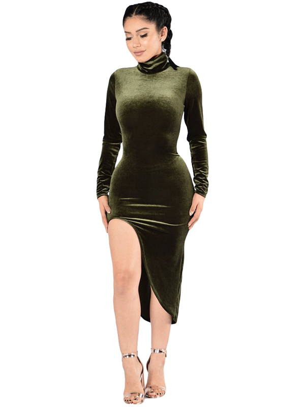 Sexy Green Bodycon Dress