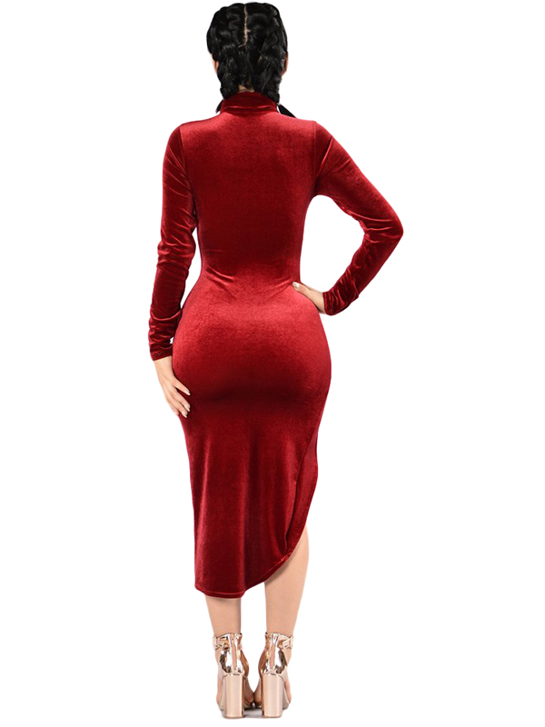 Sexy Red Bodycon Dress