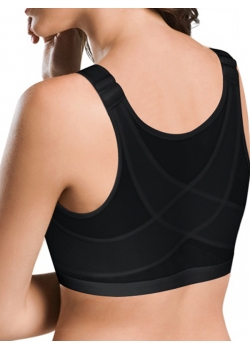 Fashion Black Woman Sport Bra