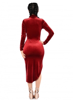 Sexy Red Bodycon Dress