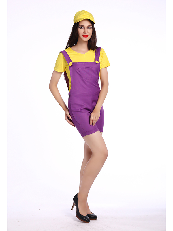  Fashion Women Mario Costume