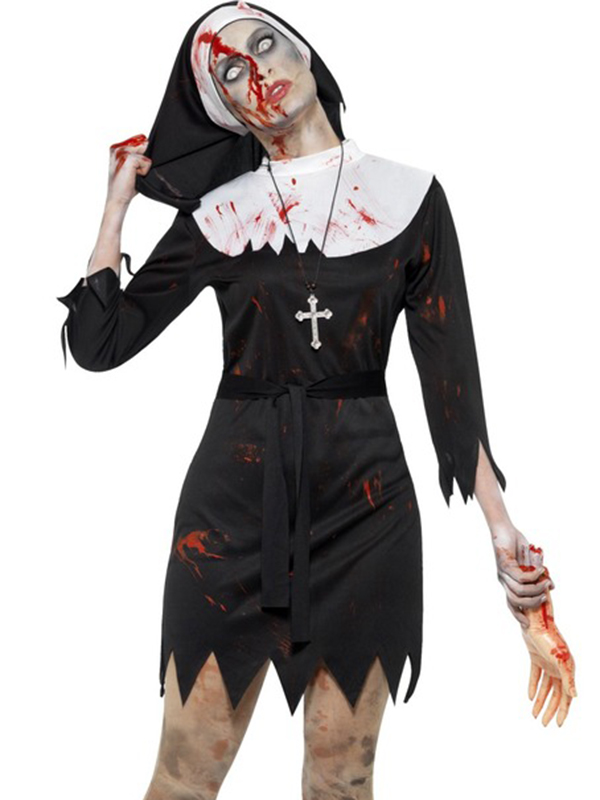Black Ghost Halloween Costume Dress