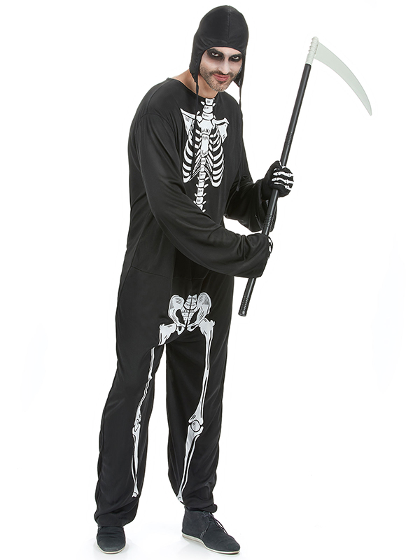 Men Black Halloween Costume