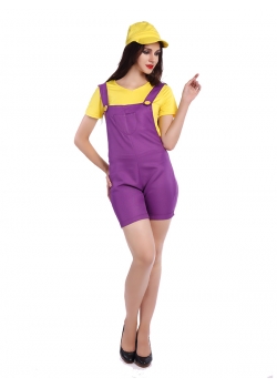  Fashion Women Mario Costume