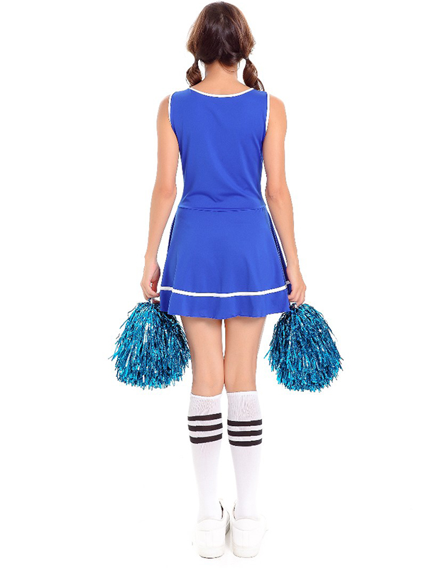  Women Fashion Sleeveless Cheerleading Uniform