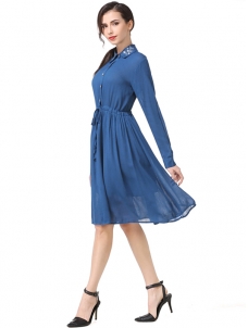 Blue Fashion Women Madi Dress