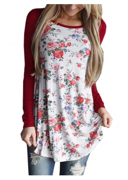 Fashion Women Loose Blouse Ladies Casual Tops