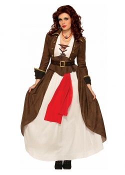 Halloween Pirate Lady Matey Womens Costume