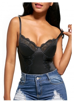 Sexy Push Up Corset Bodysuit