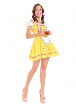 Sumptuous Beer Girl Oktoberfest Costume