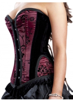 Women Sexy Waist Control Overbust Corset