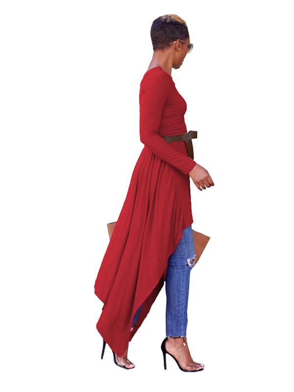 3 Colors S-XXL Long Sleeve Casual Blouse