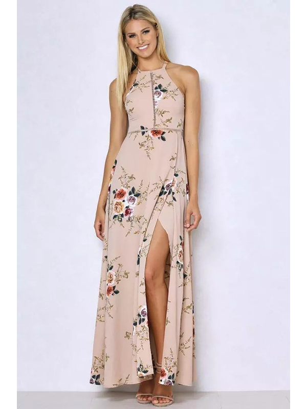 Alibaba Showcase Fashion Women Maxi Dress