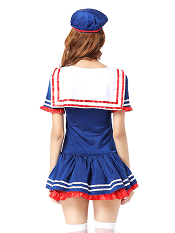 Blue One Size Cosplay Outfits Sailors