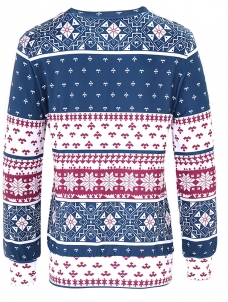  Multicolor XS-XL Comfortable Warm Up Patterns Blouses