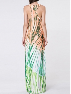 3 Colors S-5XL Casual Sleeveless Tank Top Maxi Dress